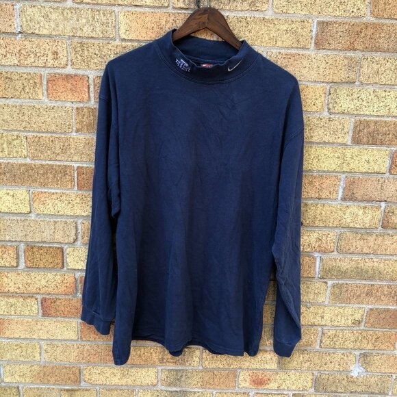 Vintage 1994 Nike Mockneck Toronto Maple Leafs Crewneck NFL Sweater - Picture 4 of 8